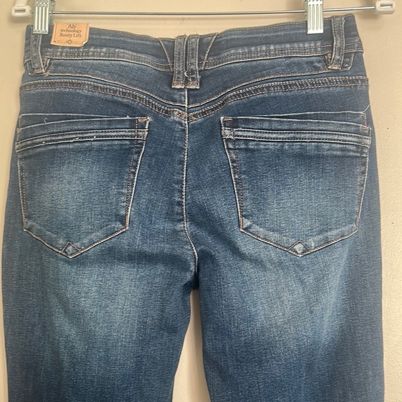 Democracy Blue Skinny Jeans with Tapered Leg - Picture 3 of 9